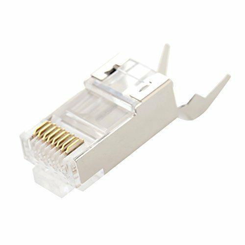 CONNETTORI PLACCATI RJ45 PER CAT 7 10PZ