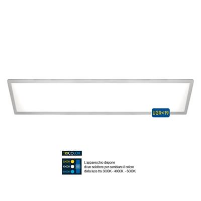 Poliplast led pan 40W 4000lm 395*1295 tricolor Giordana