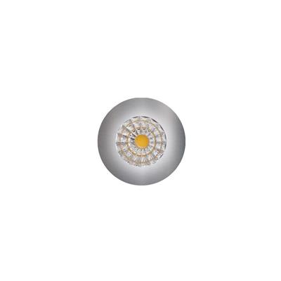 Led mini spot rotondo 3W 180lm IP20 alluminio 6500K Aida