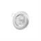 Faretto fisso ad incasso GU10 220-240V Elide alluminio
