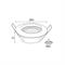 Faretto fisso ad incasso GU10 220-240V Elide cromo