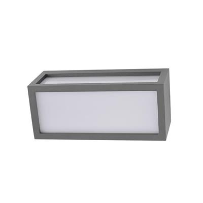 Poliplast plafoniera muro E27 Malena antracite