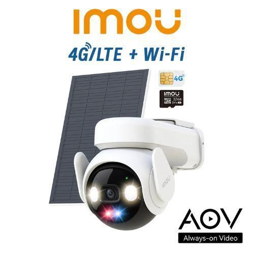 -Tlc AOV PT a batteria 5Mp 3K kit wifi +4G sim inclusa