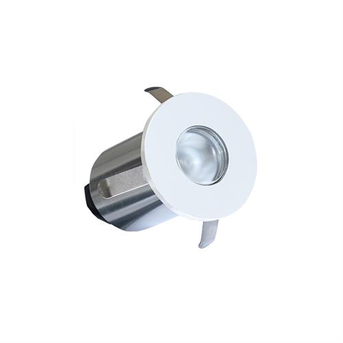 -Led incasso tondo 12V 3W 175lm IP68 bianco 6500K Ines