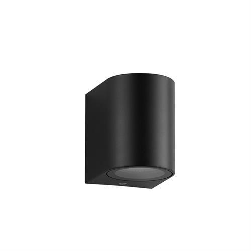 Cubo polipropilene 1xGU10 IP65 220-240V Alba nero
