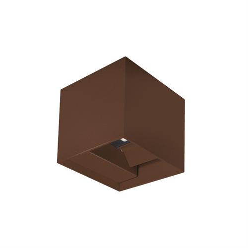 Plafoniera muro 10W Nicole IP54 3CCT corten