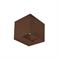 Plafoniera muro 10W Nicole IP54 3CCT corten