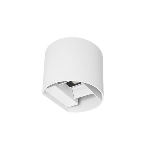 Plafoniera muro 10W Florinda IP54 3CCT bianco