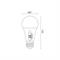Lampada led A60 12W E27 1200lm 3CCT sensore day/night